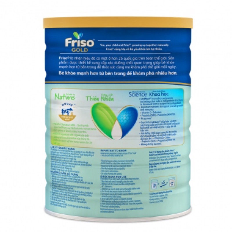 Sữa bột Friso Gold 4 1.4kg (cho bé trên 2 tuổi)