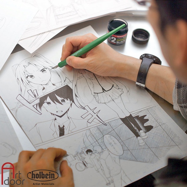 Giấy Vẽ Truyện Tranh, Manga, Comic HOLBEIN Maxon - 110GSM  - Họa Cụ Hakuart