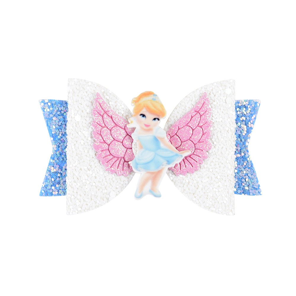 Kẹp nơ KIDSBOWS đính kim tuyến kiểu công chúa xinh xắn cho bé gái