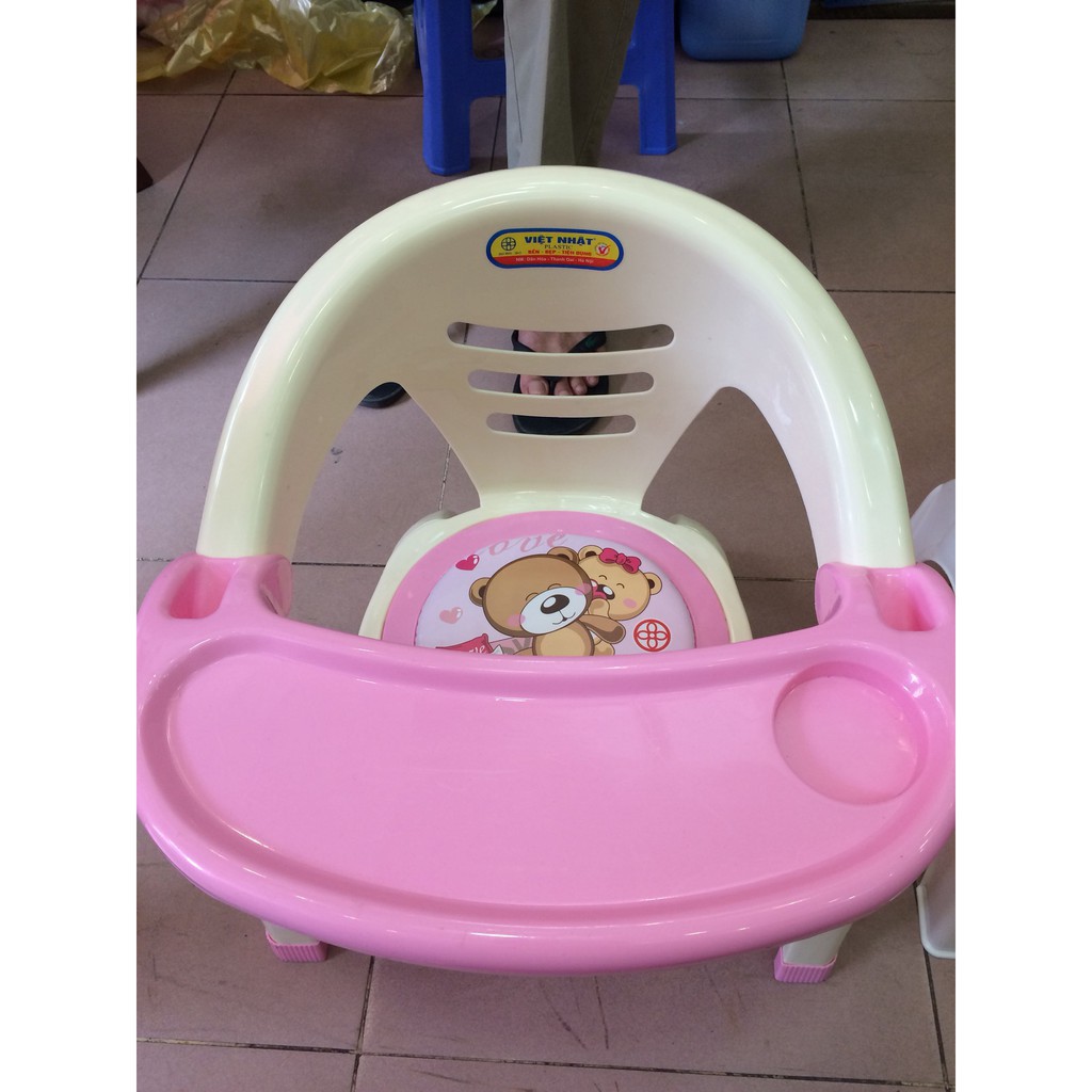 Ghế Ăn Dặm Việt Nhật  – nhiều màu phù hợp cho bé trai và bé gái