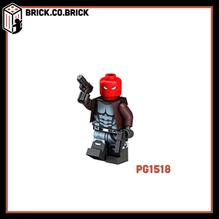 Xếp hình Siêu anh hùng Huntress Citizen Red Hood Minifigures Super Heroes PG8123