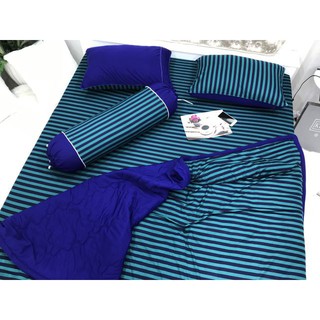 Bộ Drap Thun THÁI LAN 3D mát lạnh 4 món