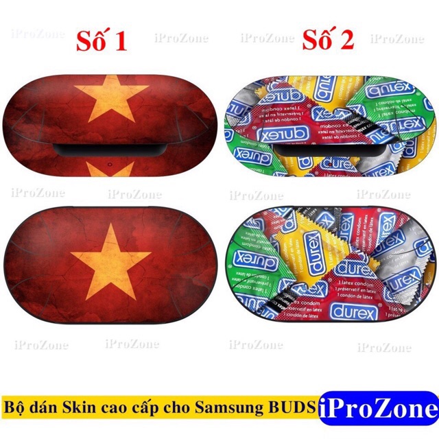 Dán Skin mầu Samsung galaxy BUDS