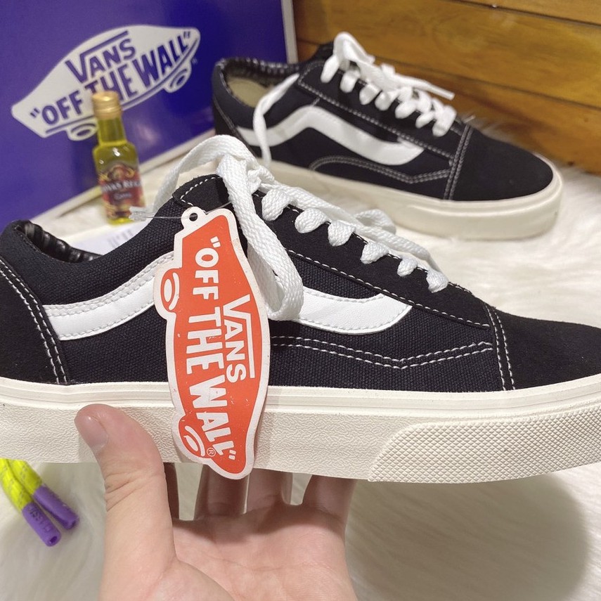 [VIDEO+ẢNH thật] GIÀY VANS VAULT OLD SKOOL MÀU ĐEN nam nữ 2021 Full Box Bill