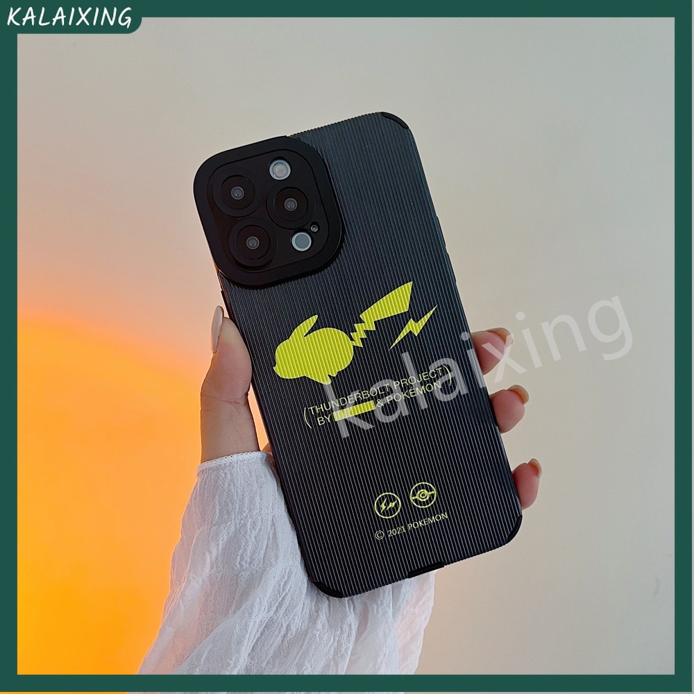 Ốp Điện Thoại TPU Hình Pikachu Cho iPhone 13Pro Max 12 11 X Xr 7Plus 8Plus Xs Max