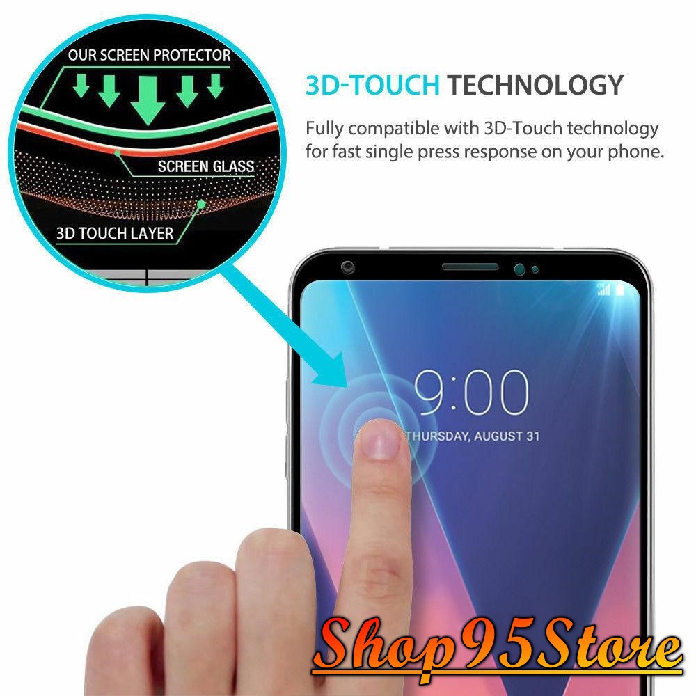 Cường lực Full màn Full viền 3D dành cho LG V30 V20 G7 G6 V50 V60 V50s G8X cảm ứng mượt mà