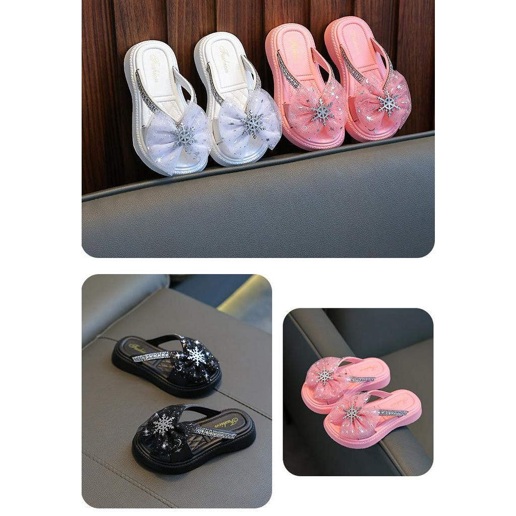 Dép Đi Trong Nhà Đế Mềm Chống Trượt Mùa Hè Cho Bé Gái / Bé Gái / Công Chúa / Bé Gái