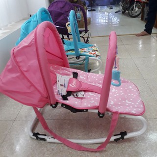 Ghế Nôi Cho Trẻ Sơ Sinh Có bảo hiểm + đồ chơi + mái che + điều chỉnh nằm ngồi
