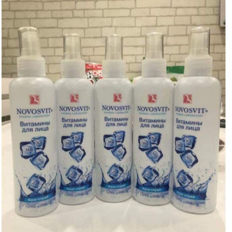 Xịt khoáng Novosvit của Nga 190ml
