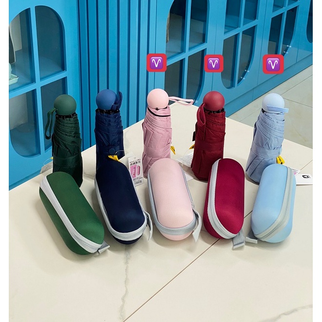 Ô gấp gọn mini siêu nhẹ có kèm hộp