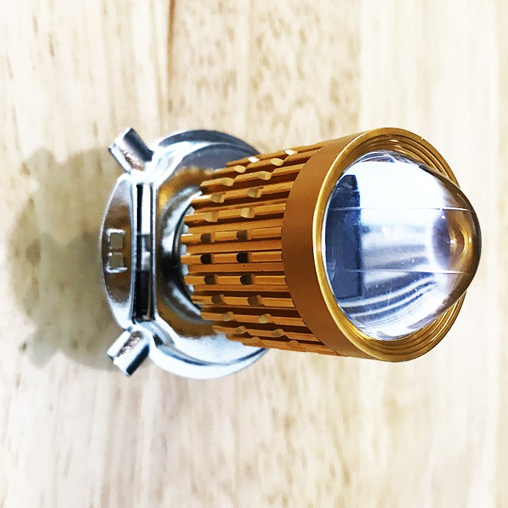Đèn Pha Bi Cos Vàng Pha Trắng, Ánh Sáng Siêu Việt Gom Sáng, Độ Bền Cao, Đèn Pha Led Xe Máy- DPBV