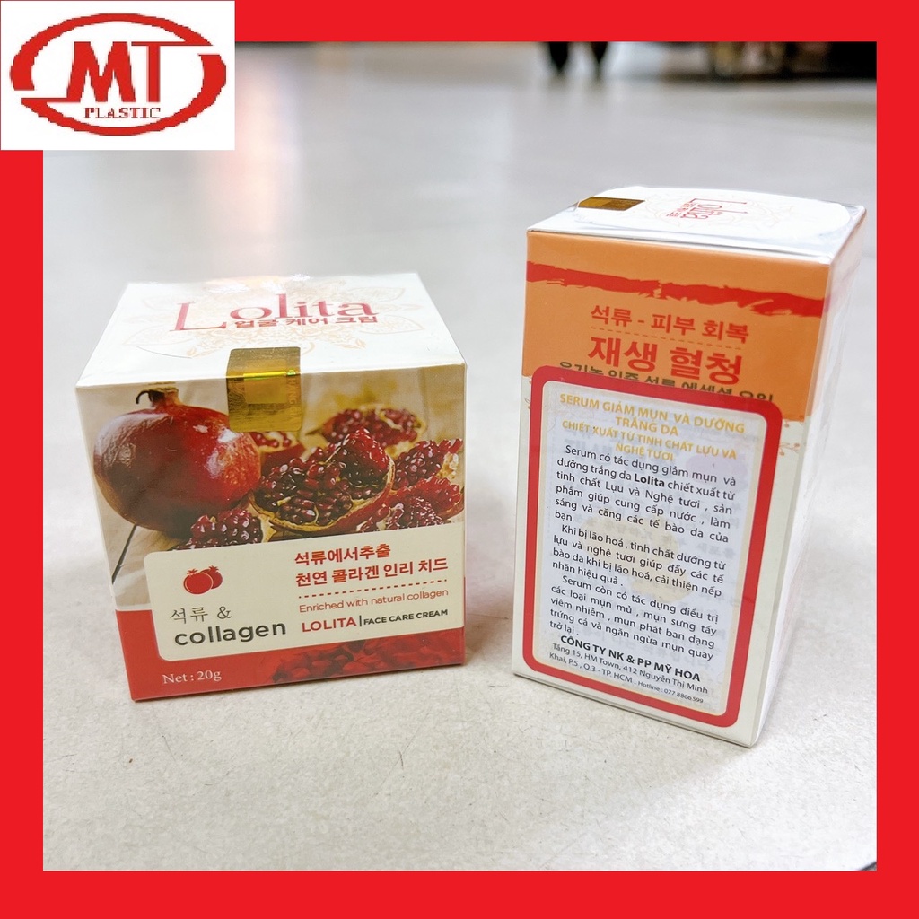 Kem lolita dưỡng trắng da sạch mụn, nám siêu mịn da Hàn Quốc date mới