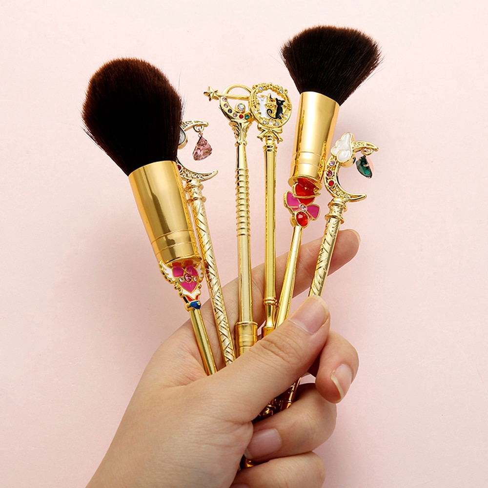 Set 6 cọ trang điểm thiết kế chuyên nghiệp