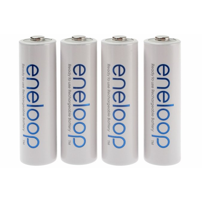 PIN ENELOOP AA 1900 Mah thế hệ 4 ( chuẩn 2100 lần sạc ) Tặng hộp đựng pin