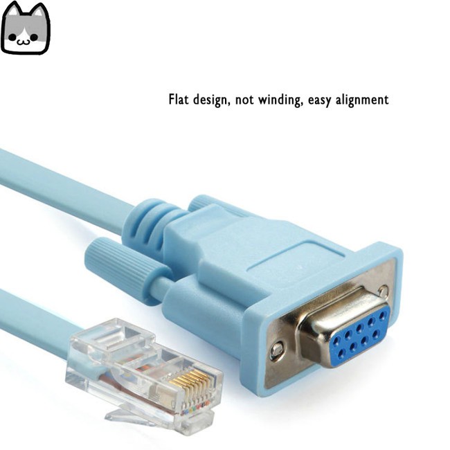 Cáp Chuyển Đổi Usb 6ft Ftdi Type-C Sang Rj45 Rs232 Cho Windows 8 / 7 Vista Mac Linux Cisco