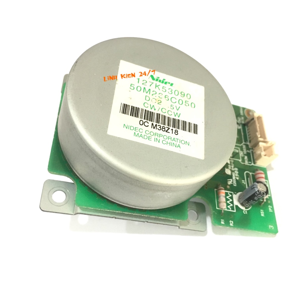 ĐỘNG CƠ BRUSHLESS KHÔNG CHỔI THAN CHẾ QUẠT 15V-24V 50M266C050 TRỤC 6MM