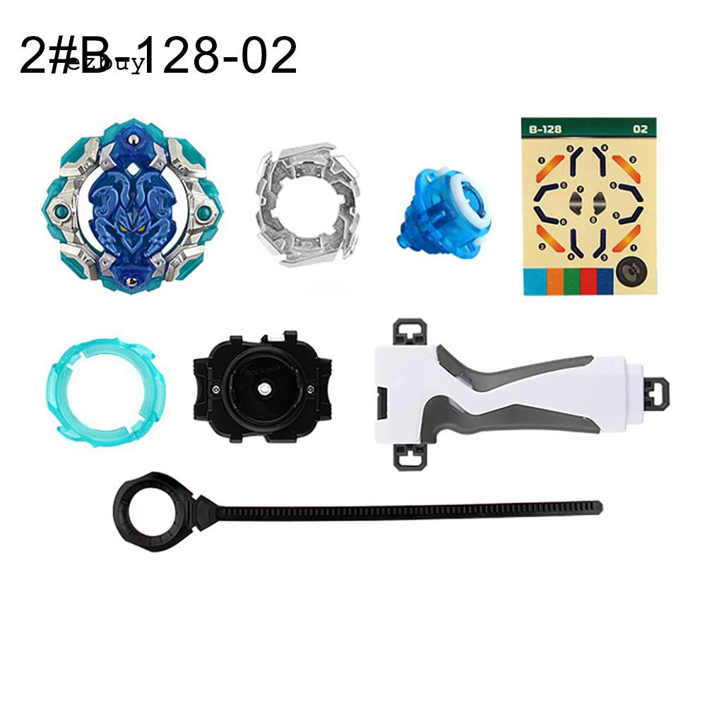 【EY】Battle Bey Tops Beyblade Burst B-128 Cho-Z with Launcher Grip Starter Kids Toy