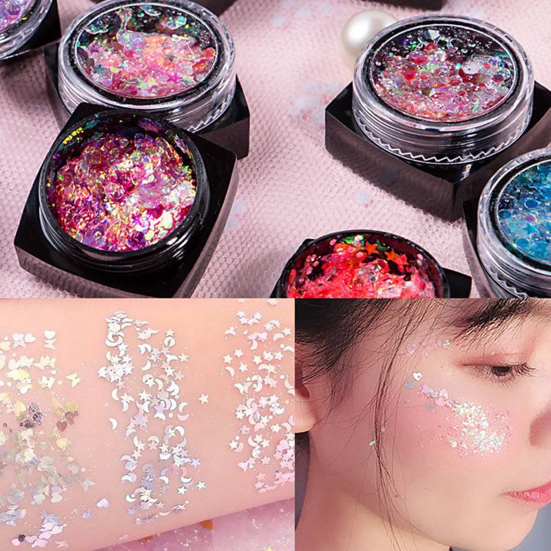 Bộ 3 gel ánh nhũ lấp lánh trang điểm mặt và cơ thể độc đáo | BigBuy360 - bigbuy360.vn