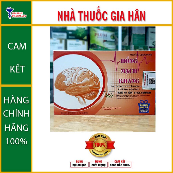 Hồng Mạch Khang - Dành Cho Người Huyết Áp Thấp