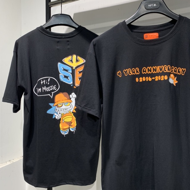 Áo thun unisex swe 4th anniversary fulltag áo thun tay lỡ nam nữ cotton | BigBuy360 - bigbuy360.vn