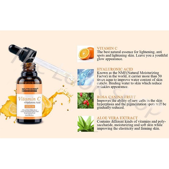 Bộ serum dưỡng da Retinol Vitamin E- Vitamin C- Hyaluronic Neutriherbs