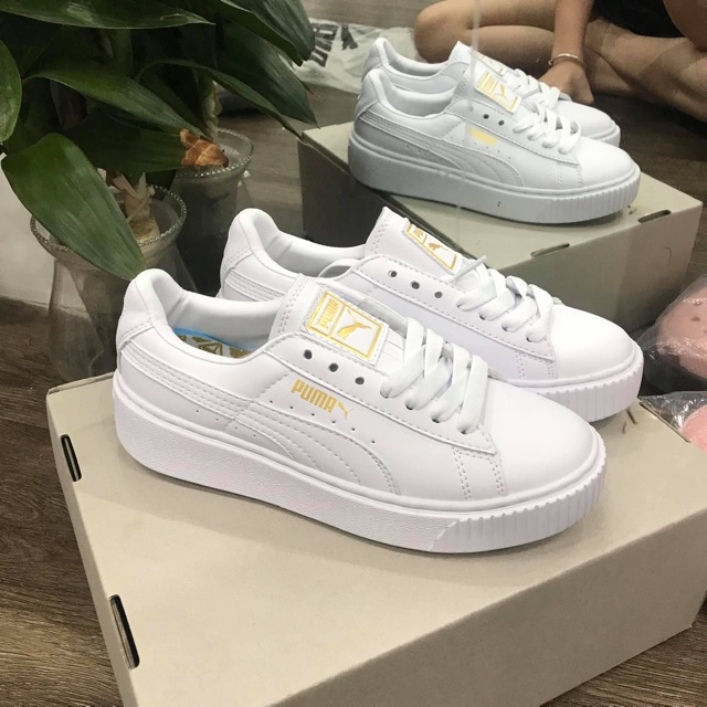 Giày thể thao pu.mas trắng cao cấp (free ship) | BigBuy360 - bigbuy360.vn