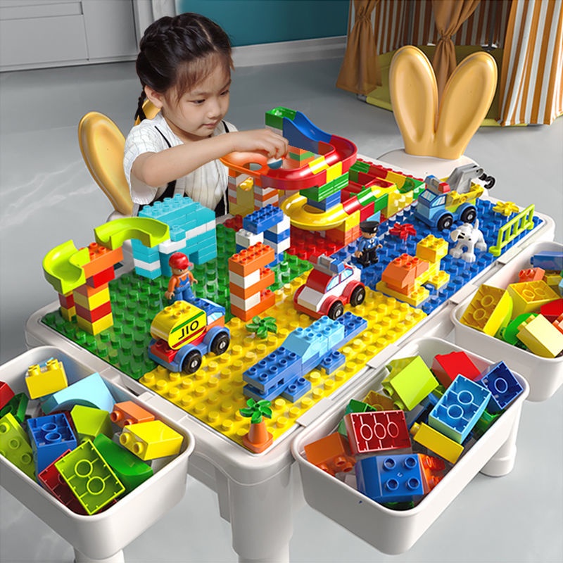 Bộ Đồ Chơi Lắp Ráp Lego Cỡ Lớn Đa Năng Cho Bé 3-6 - 5 Tuổi