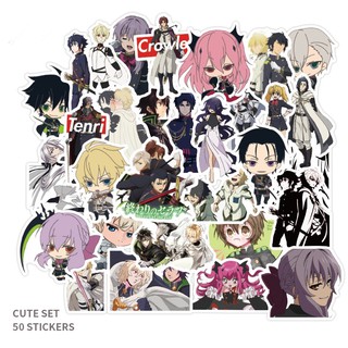 Sticker ( ảnh dán) anime owari no seraph