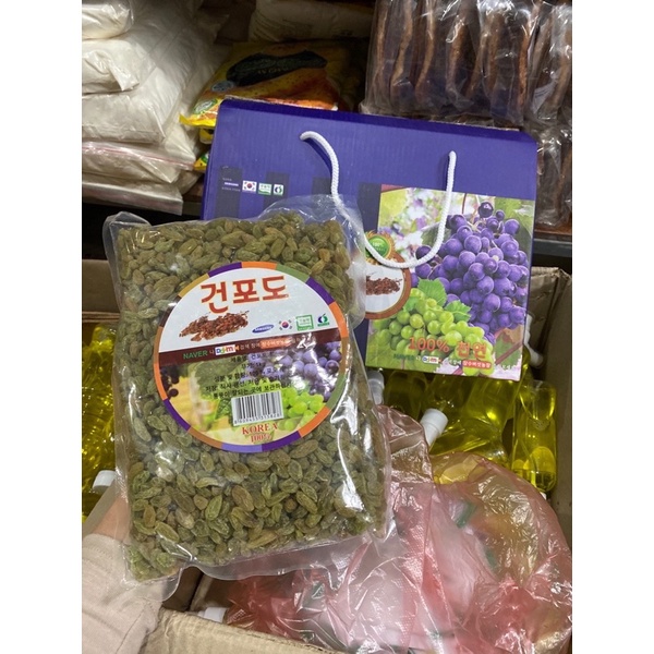 Nho khô Hàn Quốc không hạt 1kg