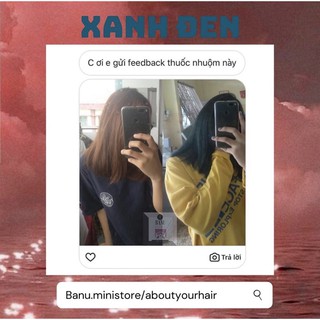Thuốc nhuộm tóc Xanh đen