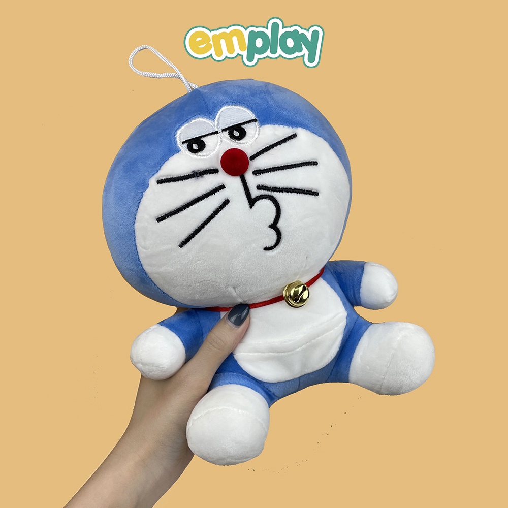 Gấu bông mèo doraemon hình thú cao cấp Emplay, gấu ôm doremon cho bé mềm mịn dễ thương