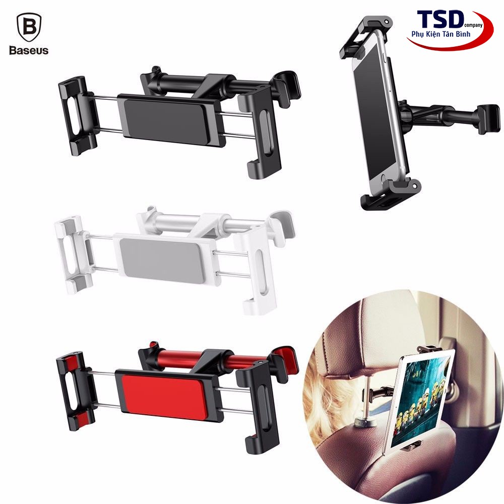 [Mã 2404EL10K giảm 10K đơn 20K] Đế Giữ iPad / Điện Thoại Trên Xe Hơi Chính Hãng Baseus