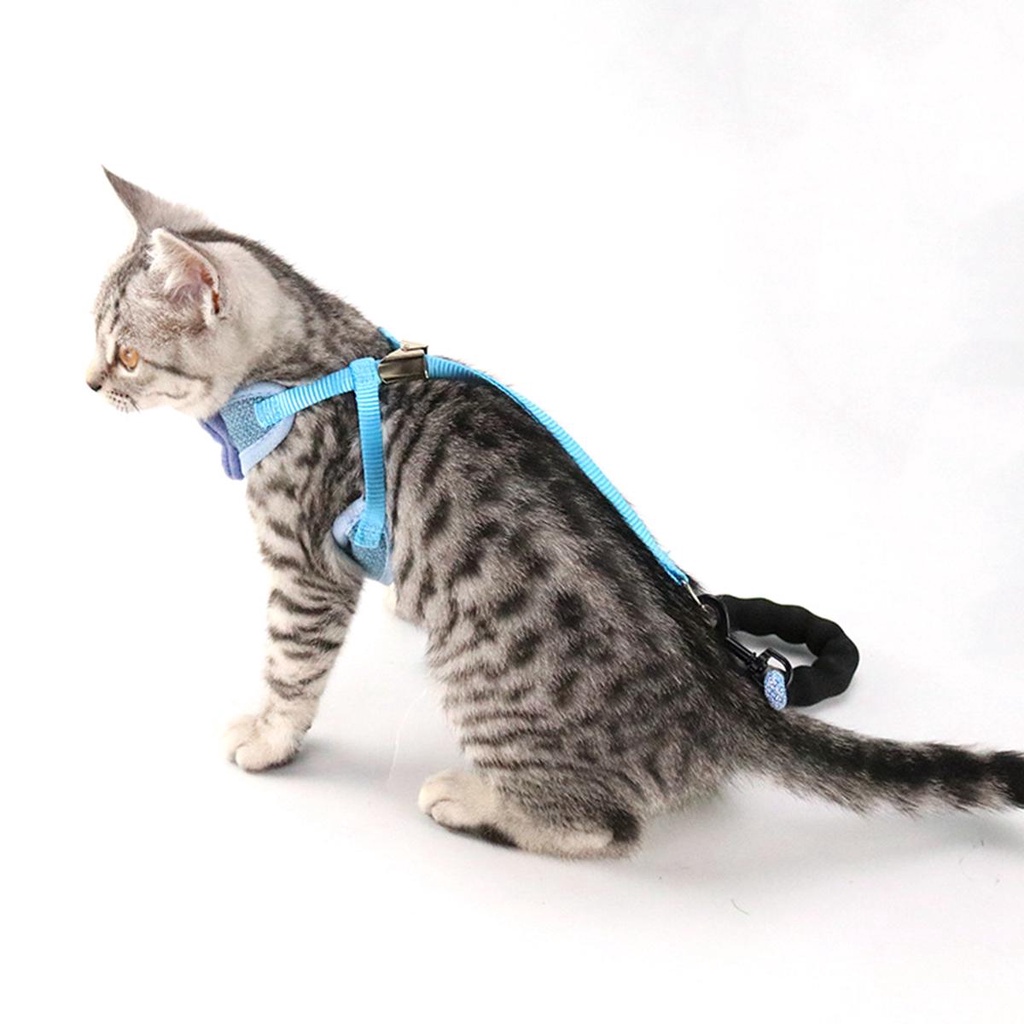 Áo Vest Thoáng Khí Đính Nơ Xinh Xắn Cho Thú Cưng