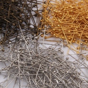 10/20/50 Kim xỏ cườm đuôi bi 0.5x25mm