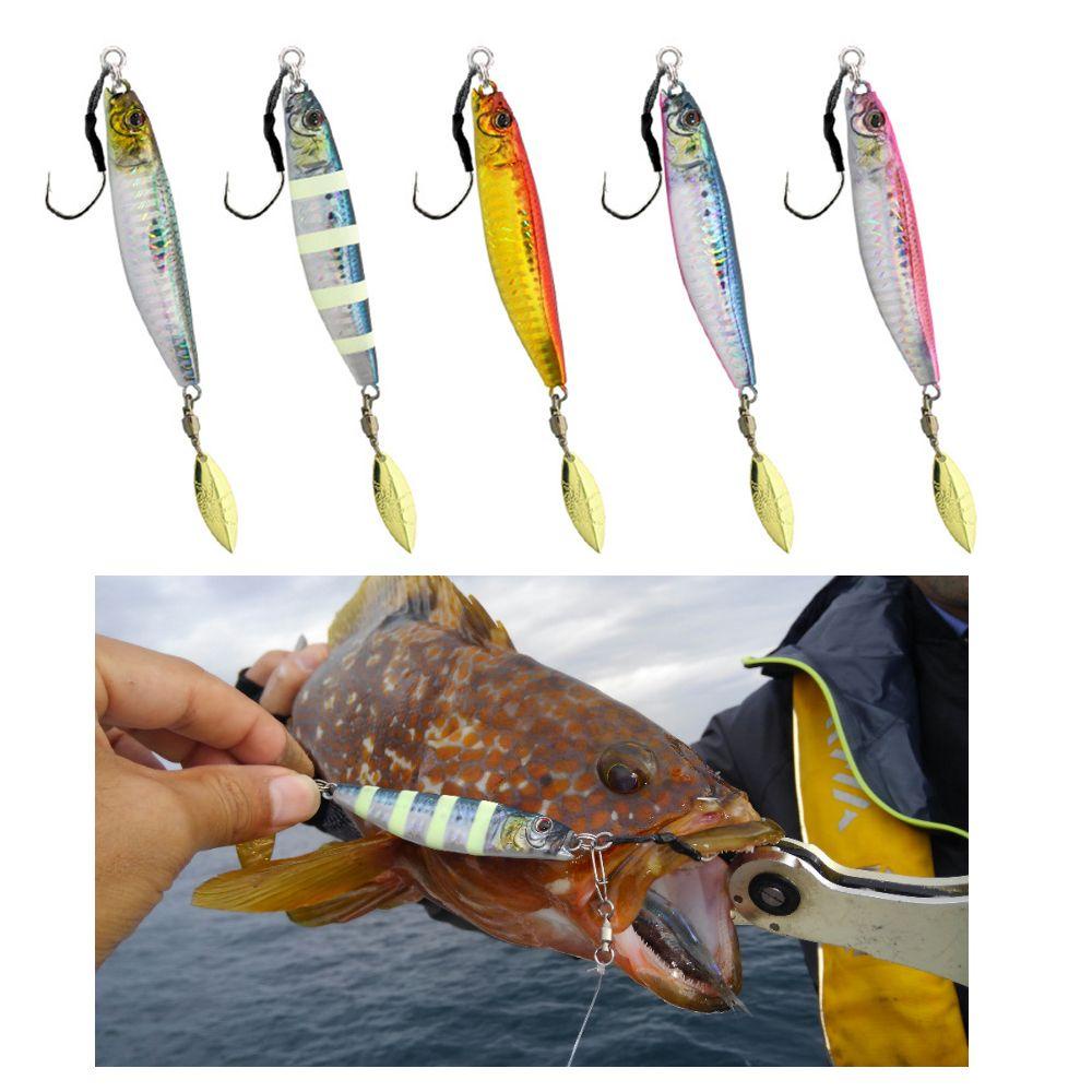 MUVAKO Mồi Giả Câu Cá Bằng Kim Loại 40g 75mm