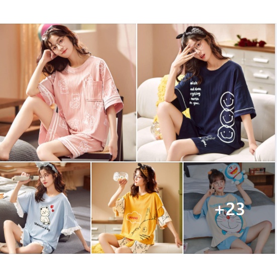 Bộ Đồ Hè Mặc Nhà Bộ Ngủ