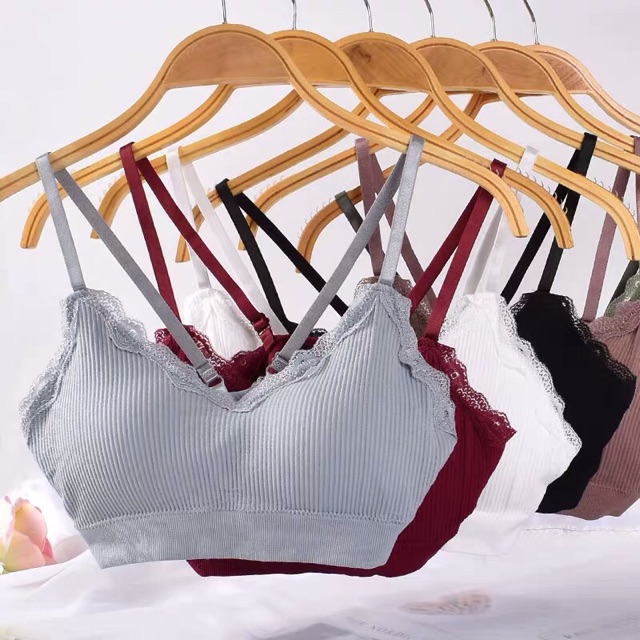 Bra tăm viền ren dây điều chỉnh ngắn dài ms 821 | BigBuy360 - bigbuy360.vn