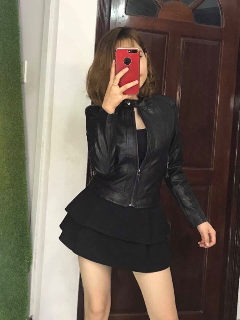[TUYỆT PHẨM CỰC NGẦU ] Áo Khoác Da Biker Hàng Cao Cấp Áo Da Nữ Siêu Xinh, Áo Khoác Da Nữ Hit Hot | BigBuy360 - bigbuy360.vn