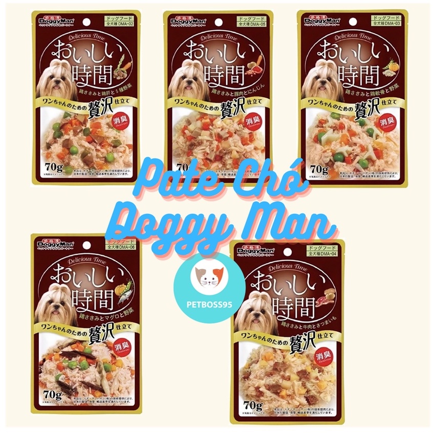 PATE DOGGYMAN CHO CHÓ 70gr
