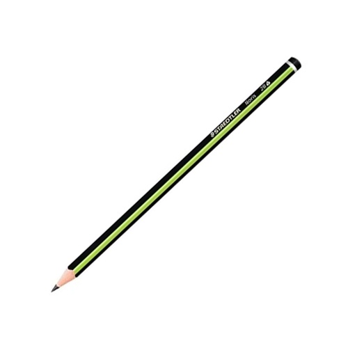 Bút Chì Gỗ 2B Thân 3 Cạnh - Staedtler Noris 118 2B-509 - Thân Xanh Lá Đen