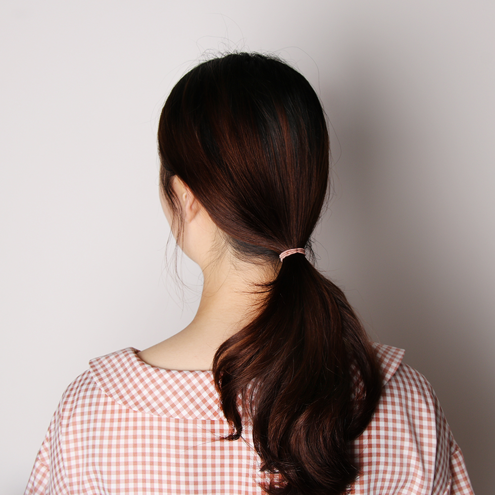 Bộ 100 dây buộc tóc co giãn đáng yêu cho nữ