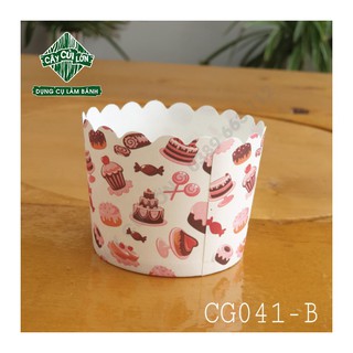 SET 50 CUP GIẤY TRÒN CỨNG LỚN