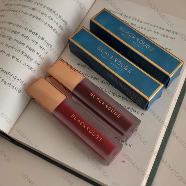SON KEM Lì Black Rouge Air Fit Velvet Tint Ver 5 Chính Hãng