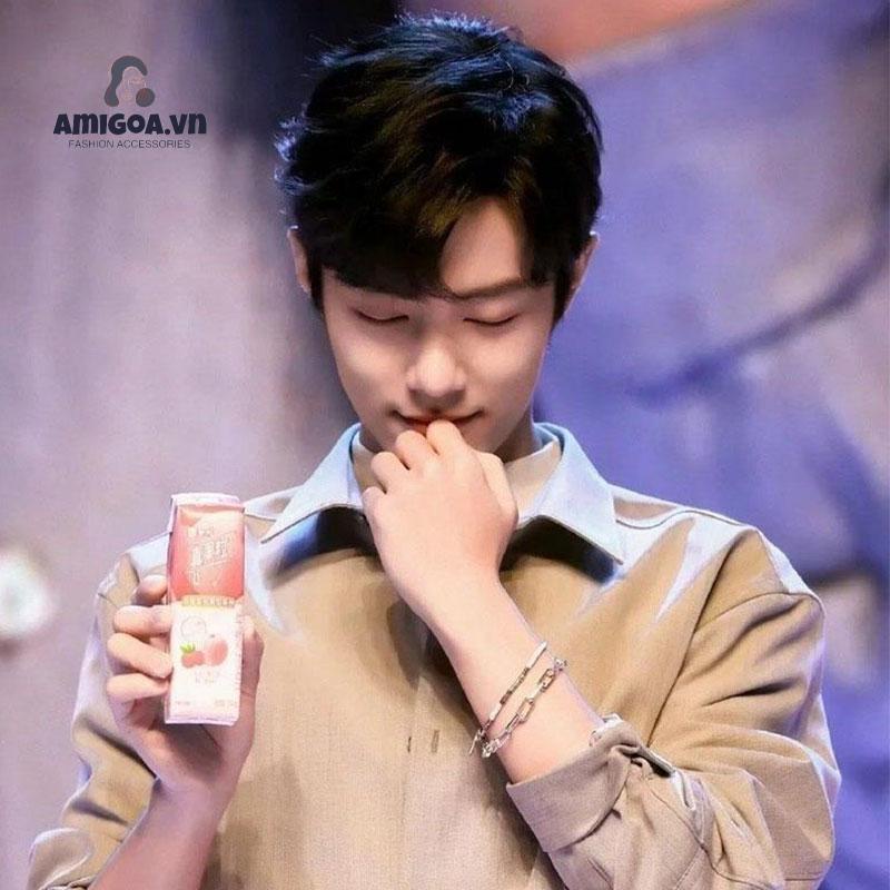 Vòng Tay Thiết Kế Mắt Xích Đơn Giản Thời Trang Cho Nam Và Nữ