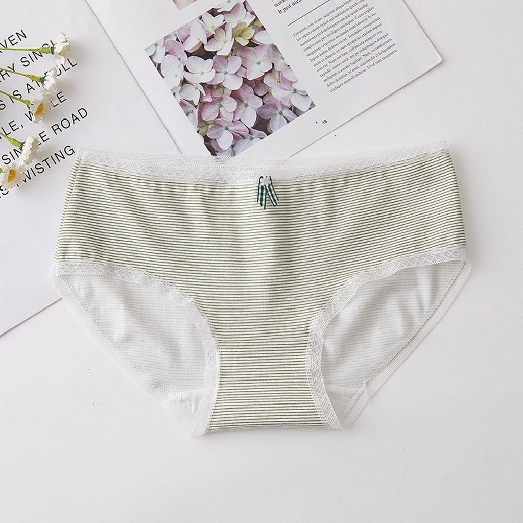 Quần lót nữ họa tiết dễ thương chất liệu cotton QLS056 | BigBuy360 - bigbuy360.vn