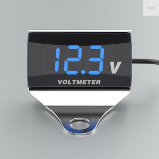 Vôn Kế Kỹ Thuật Số Dc 10-150v Chống Nước Có Đèn Led Cho Xe Máy
