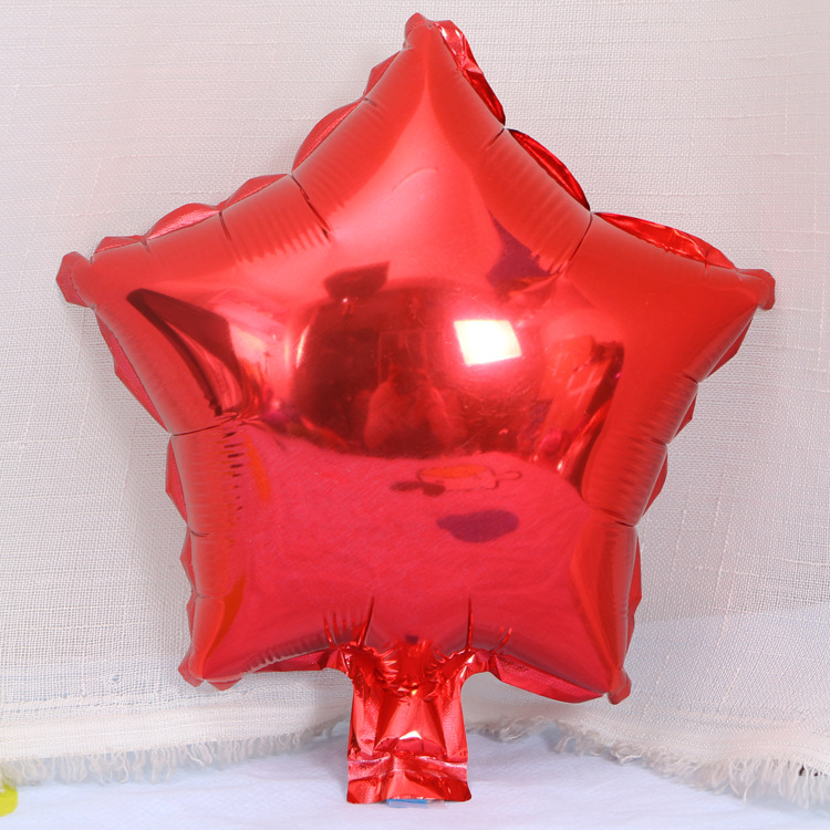 Bộ 5 Bóng Bay Hình Ngôi Sao Kích Thước 12.7 cm Trang Trí Tiệc Cưới