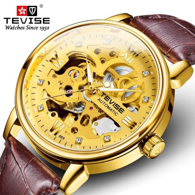 Đồng hồ cơ nam Tevise chính hãng