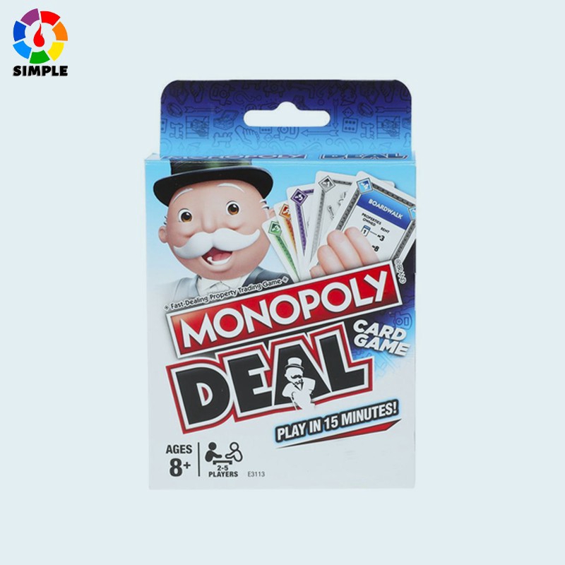 Monopoly Deal Games (Card Game)