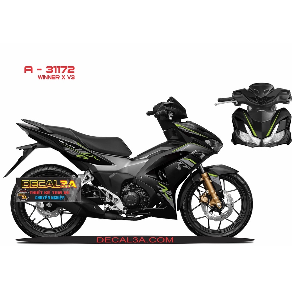 Tem rời Winner X V3 GTR